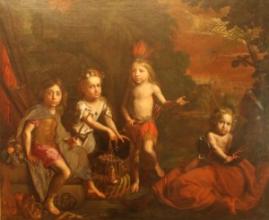 Brandmuller-Les quatres parties du monde-1682-