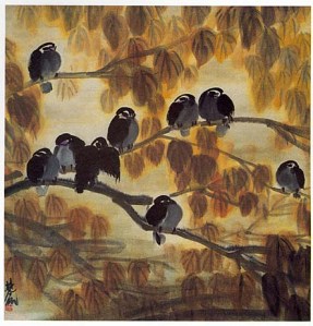 Lin Fengmian-Automne