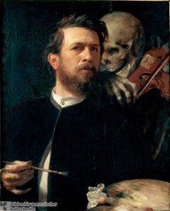 Arnold Böcklin - Autoportrait