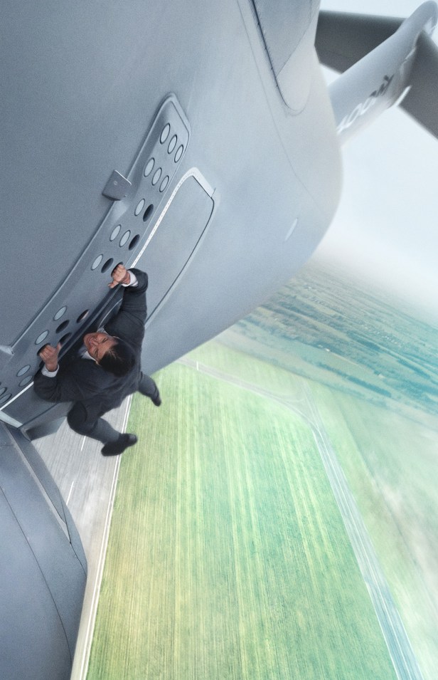 Tom Cruise plays Ethan Hunt in Mission: Impossible Rogue Nation from Paramount Pictures