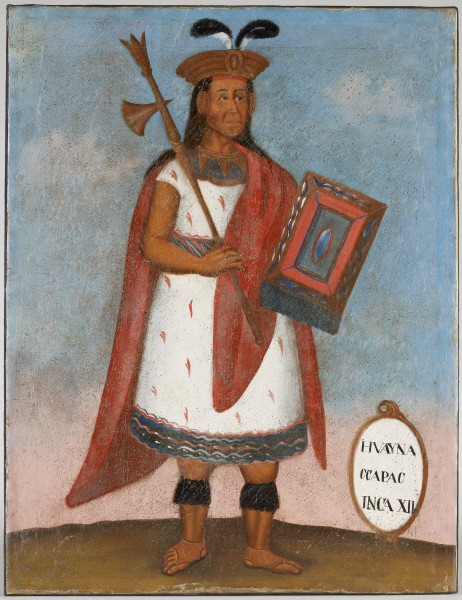 Portrait de Huayna Capac, Inca XII