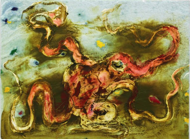 Pop vert, 2014 de Miquel Barcelo 1