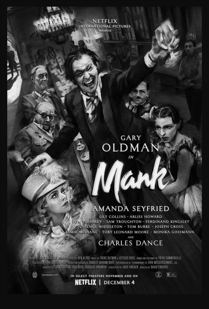 Netflix : « MANK » de David Fincher avec Gary Oldman (Oscars 2021 ...